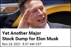 Yet Another Major Stock Dump for Elon Musk