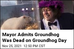 Mayor Admits Groundhog Was Dead on Groundhog Day