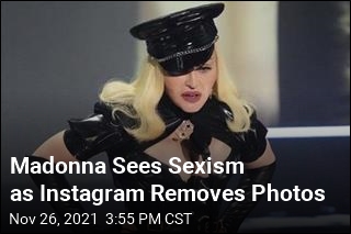 Madonna Sees Sexism as Instagram Removes Photos