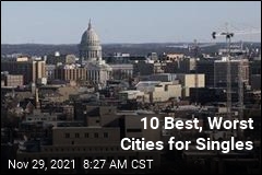 10 Best, Worst Cities for Singles