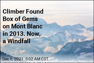 Climber Found Box of Gems on Mont Blanc in 2013. Now, a Windfall
