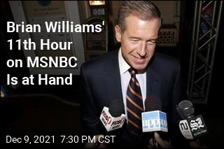 Brian Williams Signs Off MSNBC Tonight