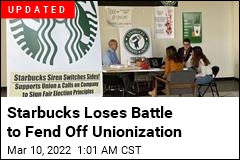 Starbucks Staffers in Buffalo Form First US Union