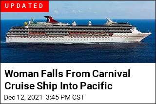 Woman Falls From Carnival Cruise Ship Into Pacific