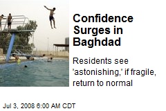 Confidence Surges in Baghdad