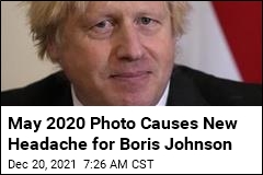 2020 Photo a New Pandemic Headache for Boris Johnson