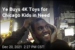 Ye Buys 4K Toys for Chicago Kids in Need
