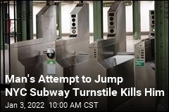 Man&#39;s Attempt to Jump NYC Subway Turnstile Kills Him