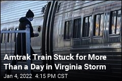 Amtrak Train Stuck for More Than a Day in Virginia Storm