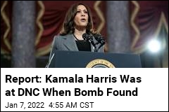 Report: Kamala Harris Was at DNC When Bomb Found
