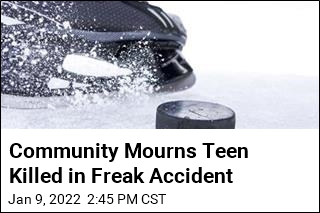 High School Player Dies in Freak Hockey Accident