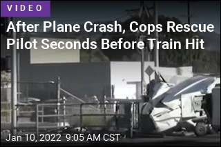 Plane Crashed on the Tracks. Then, a Heart-Stopping Rescue