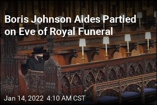 Ex-Johnson Aide Sorry for Party on Eve of Royal Funeral