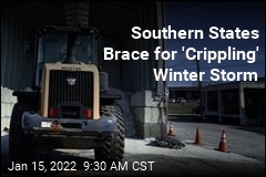 Southern States Brace for &#39;Crippling&#39; Winter Storm