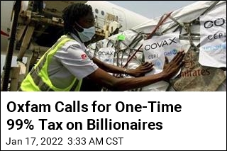 Oxfam Calls for 99% Tax on Billionaires to Fund Vaccines for the Poor