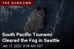 South Pacific Tsunami Cleared the Fog in Seattle