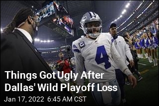 Things Got Ugly After Dallas&#39; Wild Playoff Loss