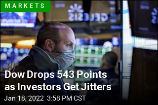 Dow Drops 543 Points as Investors Get Jitters