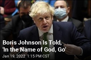 Party Member to Johnson: &#39;In the Name of God, Go&#39;