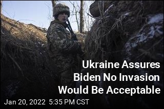Ukraine Assures Biden No Invasion Would Be Acceptable