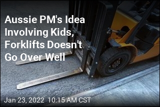 &#39;Brain Fart&#39; Idea to Have Kids Drive Forklifts Scrapped