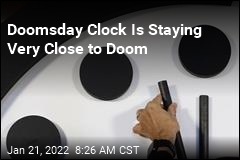 Doomsday Clock Is Staying at 100 Seconds to Midnight