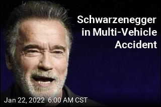 Schwarzenegger in Multi-Vehicle Accident