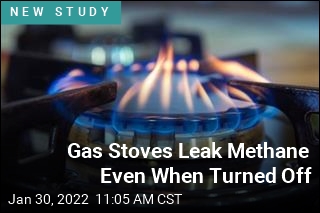 Gas Stoves Leak Methane Even When Turned Off