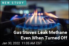 Gas Stoves Leak Methane Even When Turned Off
