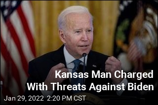 Kansas Man Accused of Threatening Biden