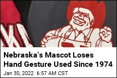 Nebraska&#39;s Mascot Loses Potentially Problematic Gesture