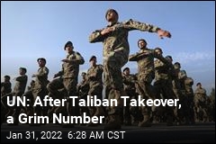 UN: After Taliban Takeover, a Grim Number