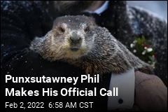 Punxsutawney Phil Makes His Official Call