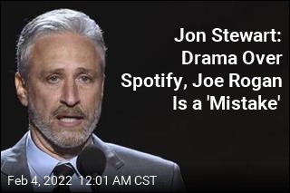Jon Stewart: Drama Over Spotify, Joe Rogan Is a &#39;Mistake&#39;
