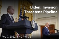 Biden Threatens Russia on Pipeline