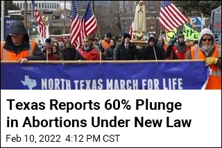 Texas Reports 60% Plunge in Abortions Under New Law