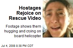 Hostages Rejoice on Rescue Video