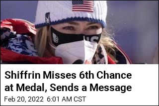 USA&#39;s Shiffrin Misses Last Chance at Medal