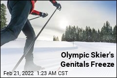 Olympic Skier Experiences Frozen Genitals