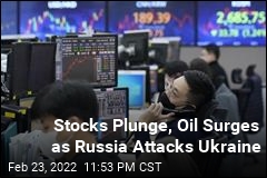 Asian Stocks Plunge, Oil Surges to Nearly $100 a Barrel on Russia Attack