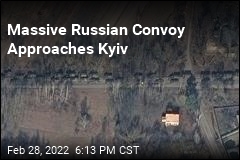 Massive Russian Convoy Approaches Kyiv