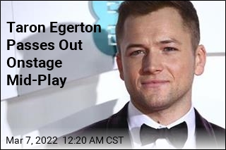 Taron Egerton Faints on Stage During Debut of New Play