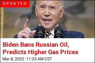 Biden Poised to Ban Russian Oil Imports