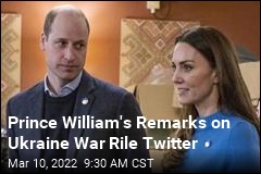 Prince William Accused of &#39;Racist Rhetoric&#39;