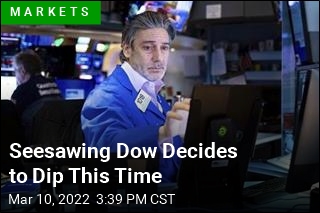 Seesawing Dow Decides to Dip This Time