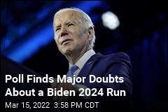 Poll: 52% Think Biden Won&#39;t Run Again in 2024