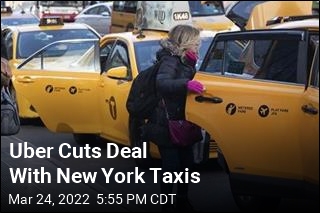 Uber Cuts Deal With New York Taxis