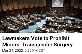 Lawmakers Vote to Prohibit Minors&#39; Transgender Surgery