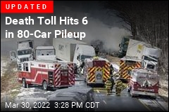 Snow Squall Blamed for 50-Car Crash on Interstate