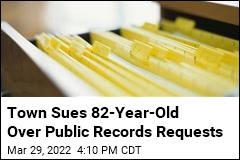 Town Sues 82-Year-Old Over Public Records Requests